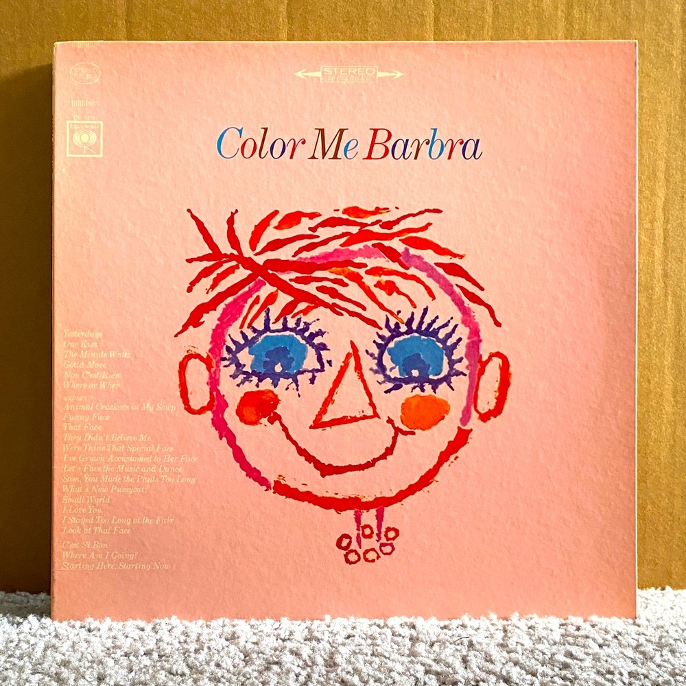 Color Me Barbra Streisand Vinyl Record